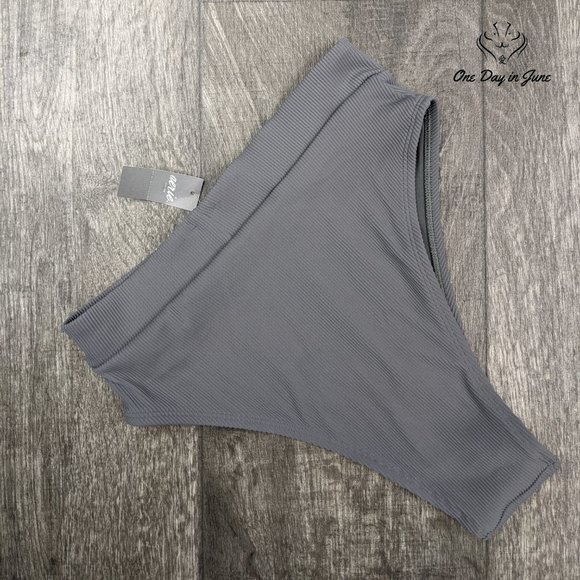 American Eagle Aerie High Waist Cheeky Bikini Bott - Picture 2 of 3